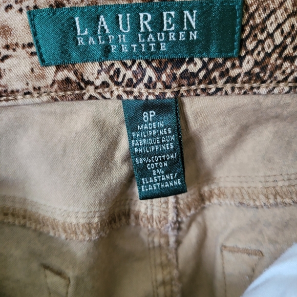 Lauren Ralph Lauren Snake Print Pants - Picture 7 of 11